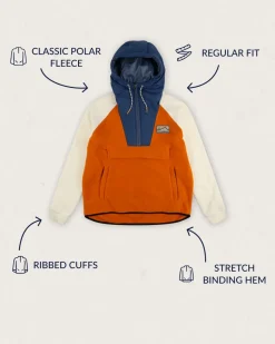 Alexander Recycled Polar Hooded Fleece