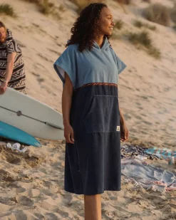 Baja Recycled Towel Poncho