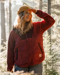 Beaumont Recycled Sherpa Hooded Fleece