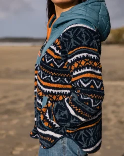 Beaumont Recycled Sherpa Hooded Fleece