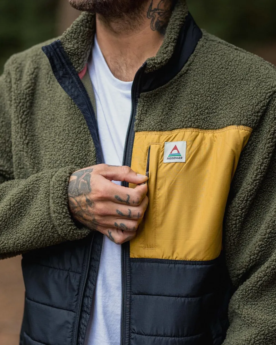 Born Explorer Recycled Polar-Lined Sherpa Fleece