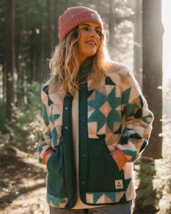 Clover Recycled Deep-Pile Sherpa Fleece