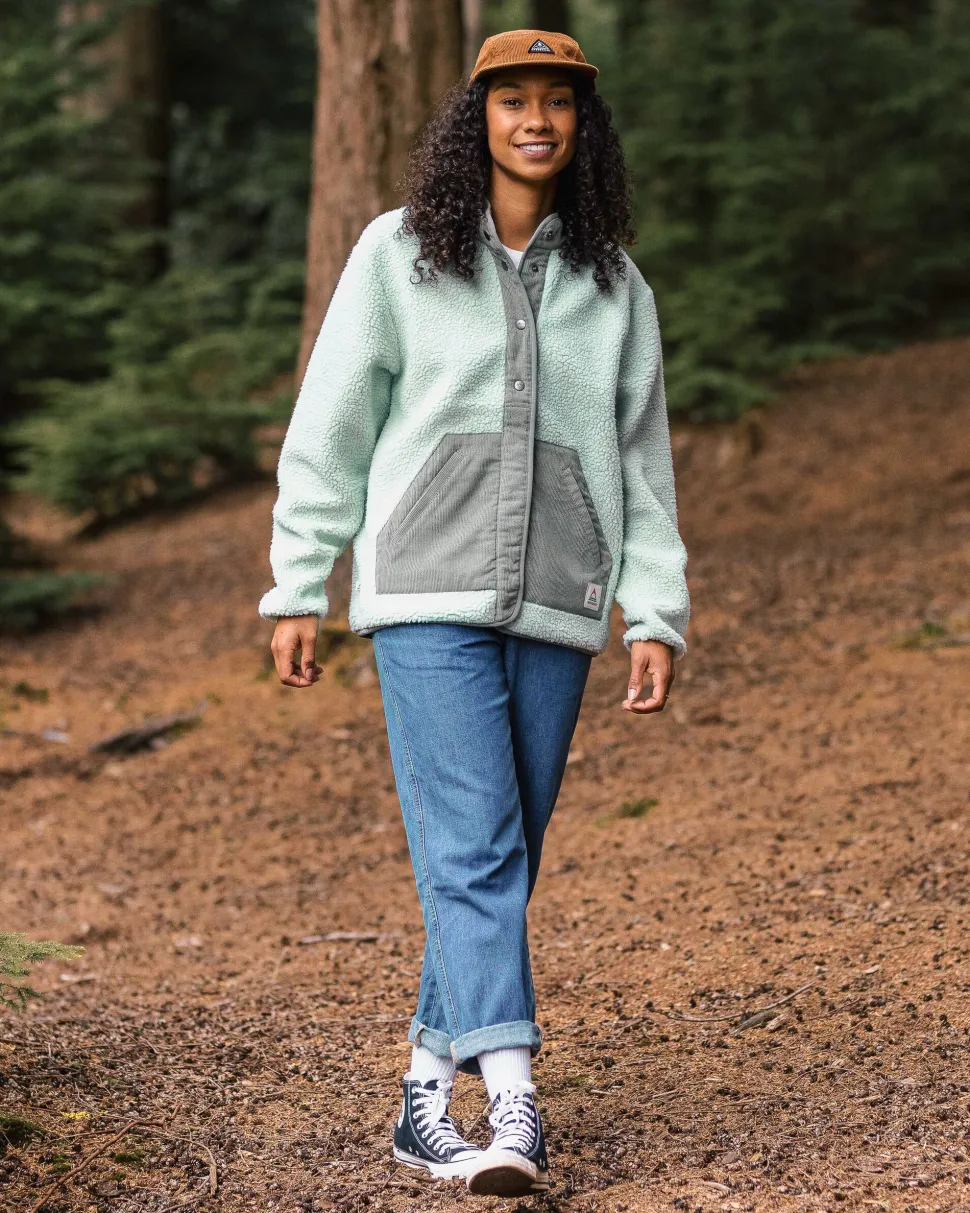 Clover Recycled Deep-Pile Sherpa Fleece