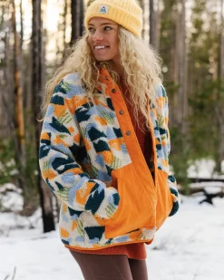 Clover Recycled Deep-Pile Sherpa Fleece