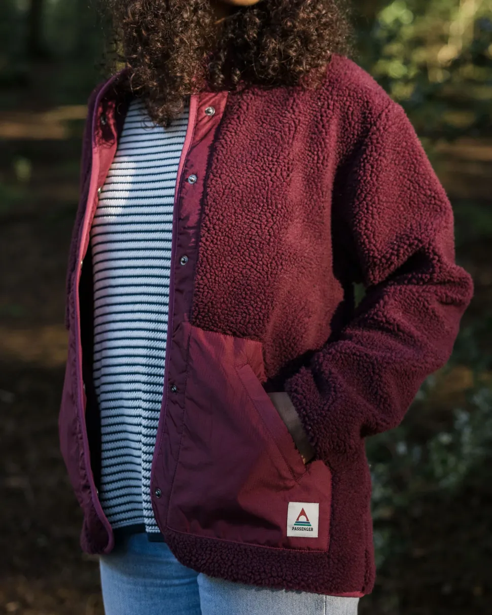 Clover Recycled Deep-Pile Sherpa Fleece