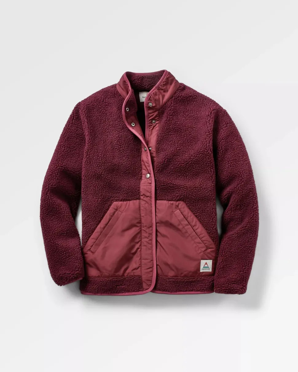 Clover Recycled Deep-Pile Sherpa Fleece