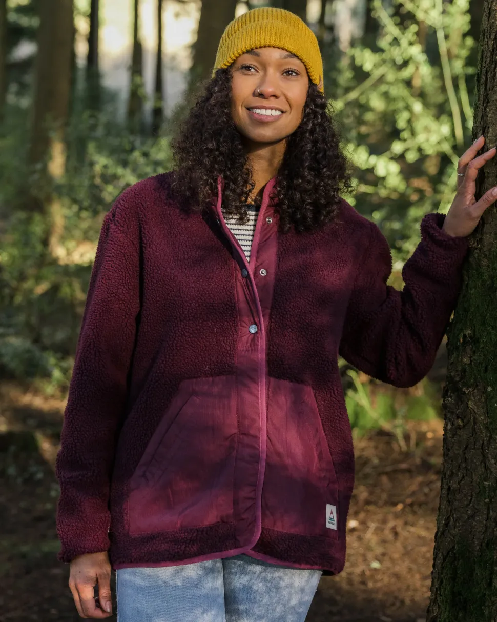 Clover Recycled Deep-Pile Sherpa Fleece