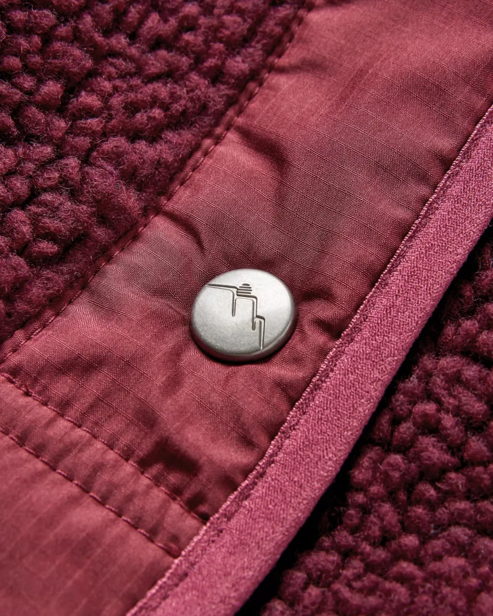 Clover Recycled Deep-Pile Sherpa Fleece