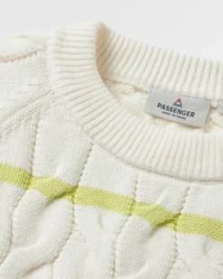 Comfort Stripe Organic Knitted Jumper
