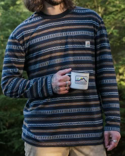 Crackle Organic Relaxed Fit LS T-Shirt