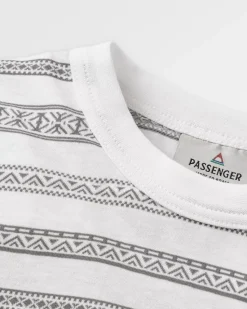 Crackle Organic Relaxed Fit LS T-Shirt