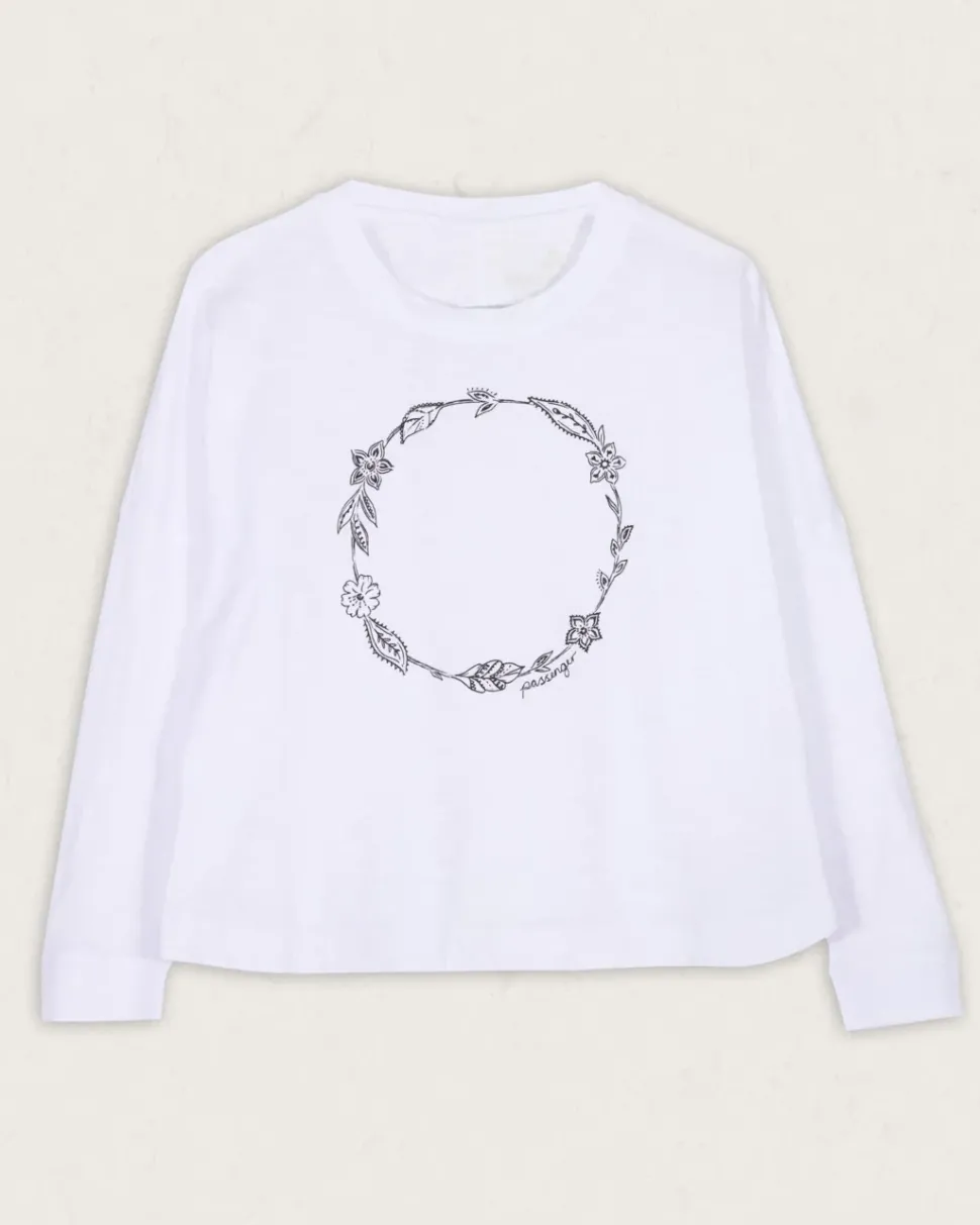 Daisy Chain Recycled Cotton LS T-Shirt