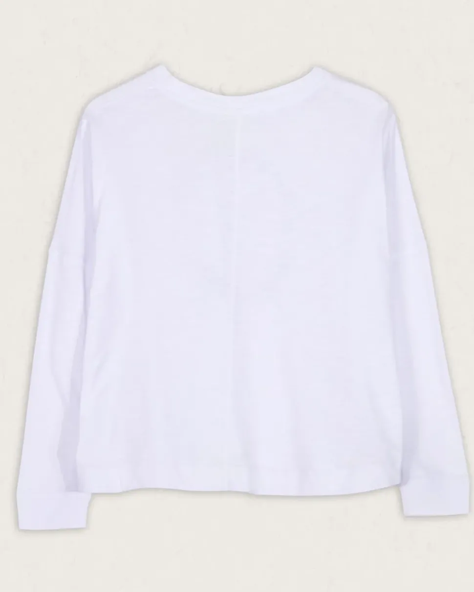 Daisy Chain Recycled Cotton LS T-Shirt