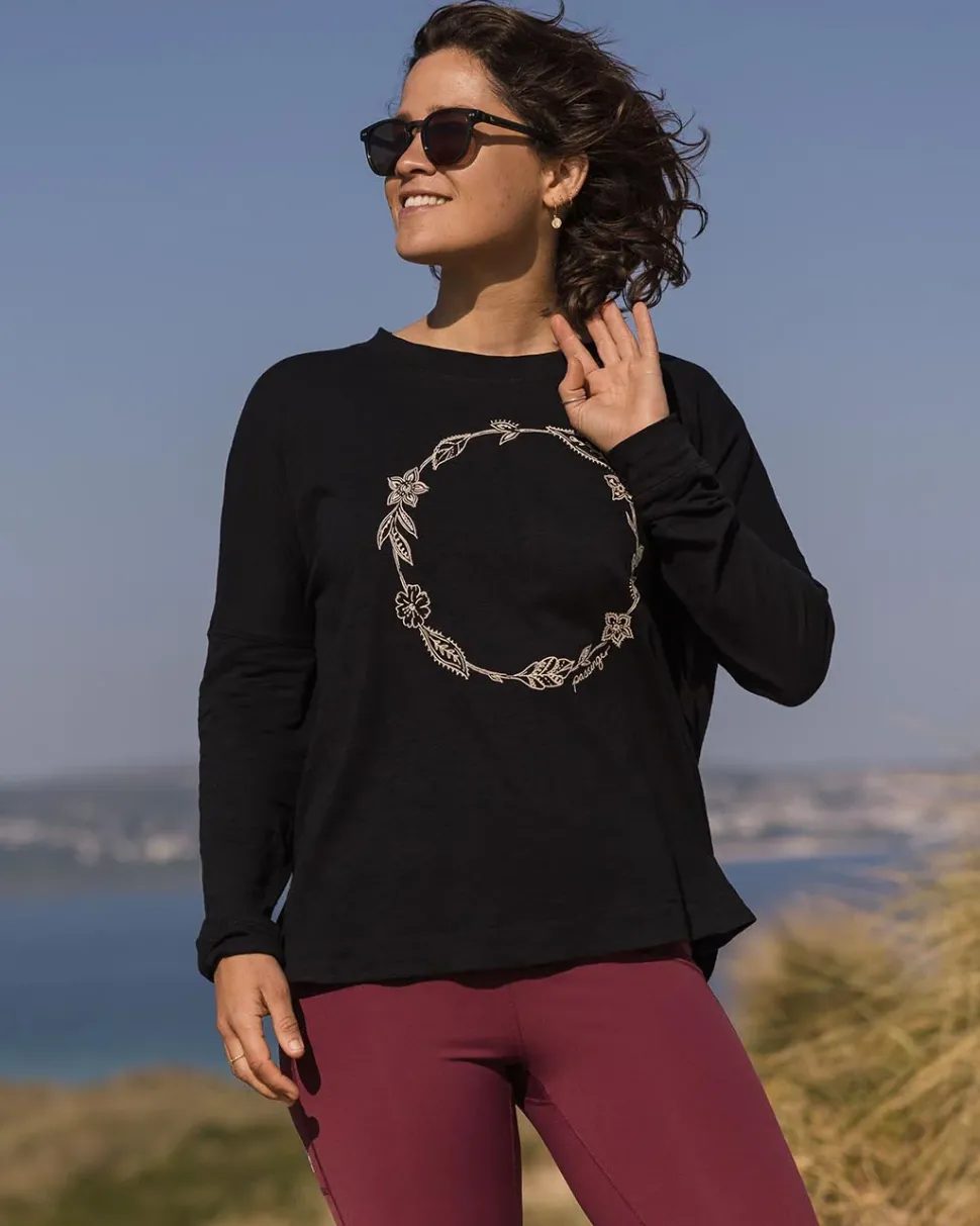 Daisy Chain Recycled Cotton LS T-Shirt