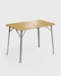 Dometic Compact Camp Table Bamboo Effect