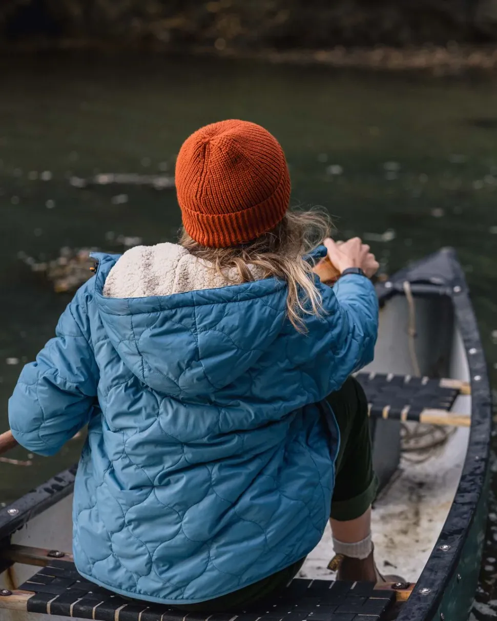Earthy Recycled Sherpa Lined Insulated Jacket