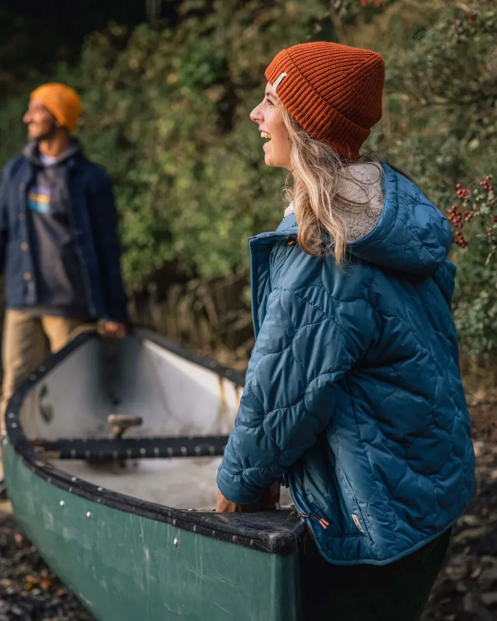 Earthy Recycled Sherpa Lined Insulated Jacket