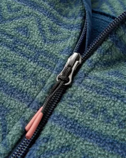 Edge Hooded 1/2 Zip Polar Fleece