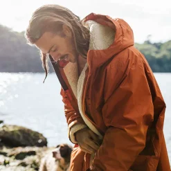 Escapism Recycled Sherpa Lined Changing Robe
