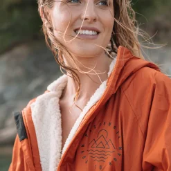 Escapism Recycled Sherpa Lined Changing Robe