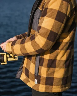 Firelight Sherpa Lined Overshirt