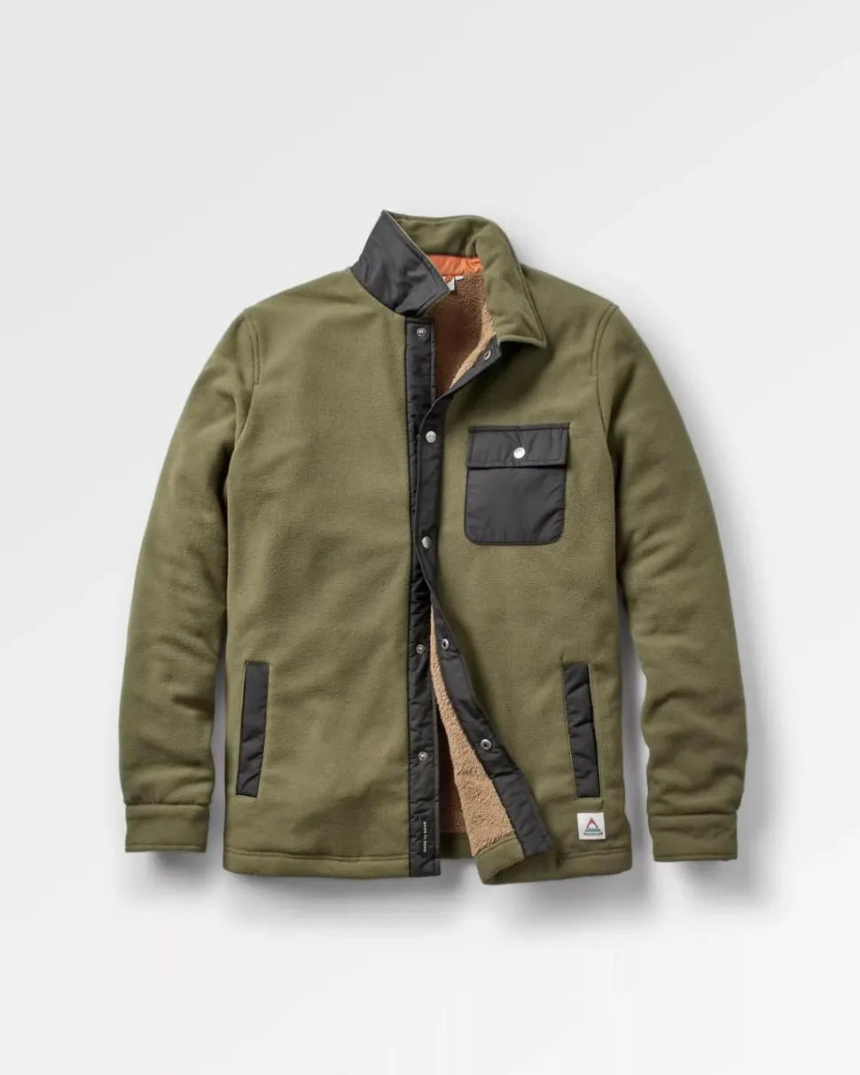 Firelight Sherpa Lined Overshirt