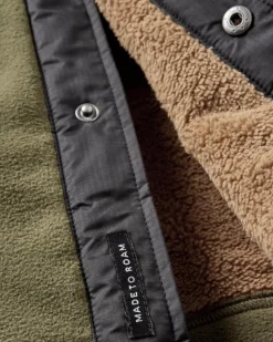 Firelight Sherpa Lined Overshirt