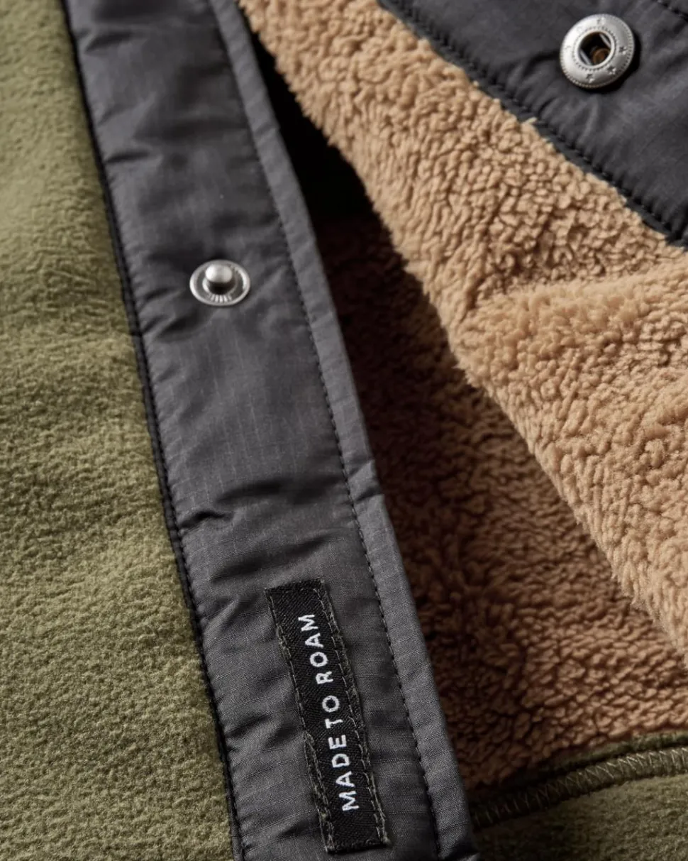 Firelight Sherpa Lined Overshirt