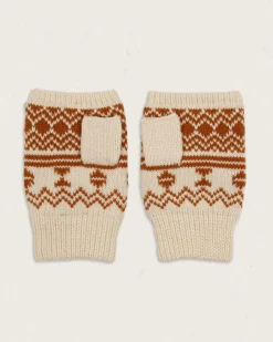 Flurry Recycled Fleece Lined Fingerless Mittens