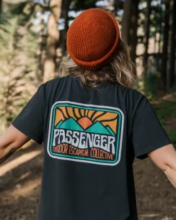 Golden Hour Recycled Cotton Oversized T-Shirt
