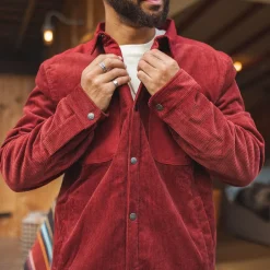Kodiak Sherpa Lined Cord Overshirt
