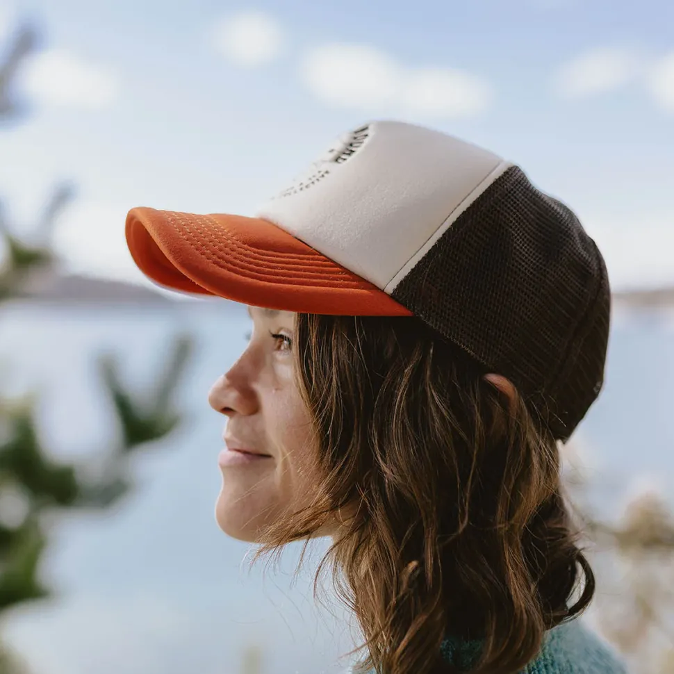 Land Sea Snapback Trucker Cap