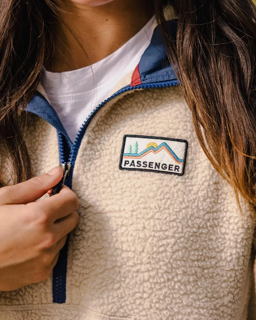 Maine 2.0 1/2 Zip Recycled Sherpa Fleece