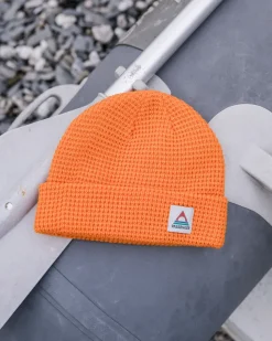 Moss Double Layer Recycled Waffle Beanie