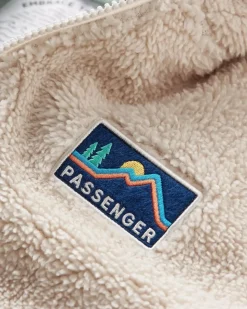 Nestling Recycled Sherpa Hooded Fleece