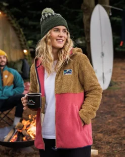 Nestling Recycled Sherpa Hooded Fleece