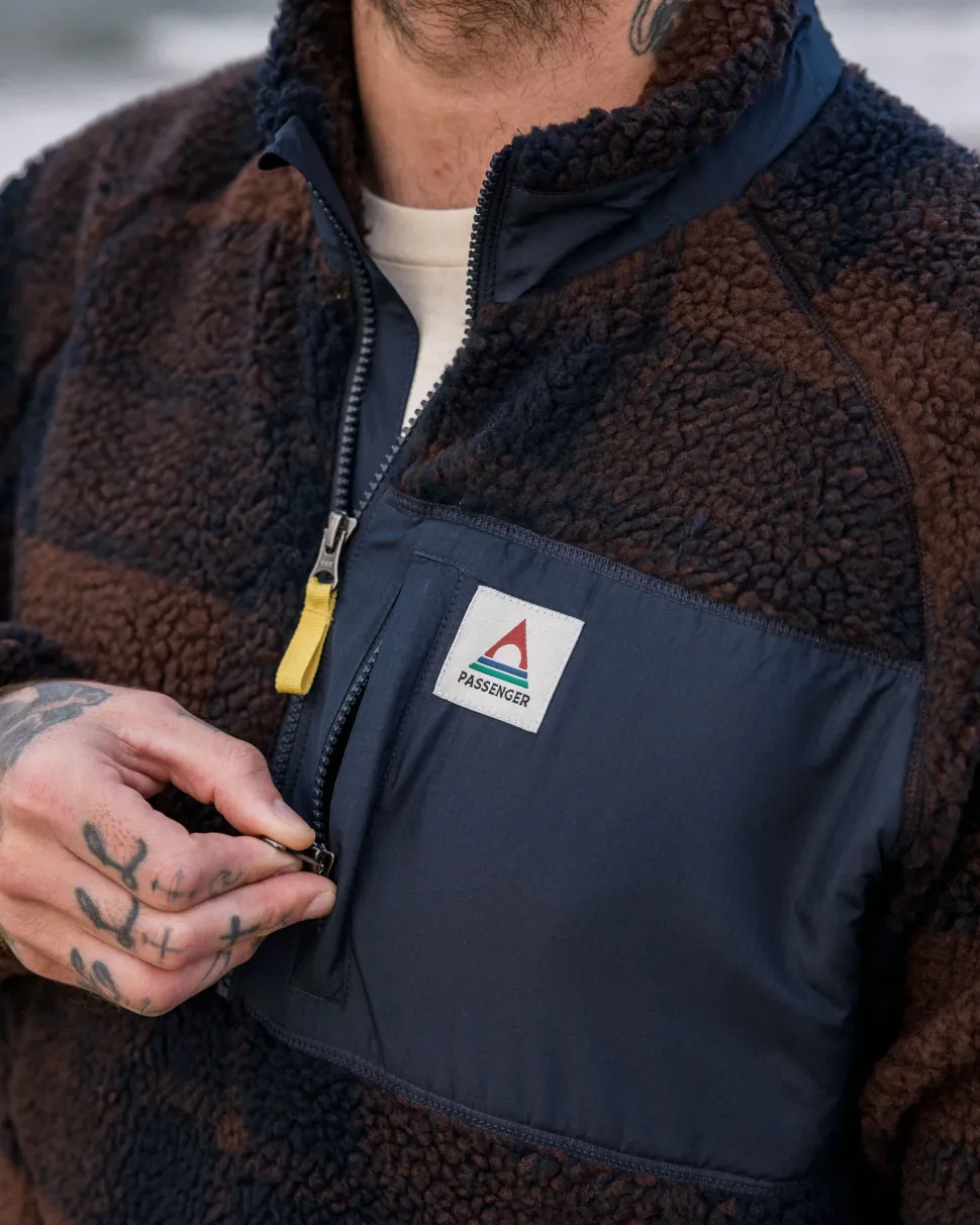 Offroad Recycled Sherpa 1/2 Zip Fleece