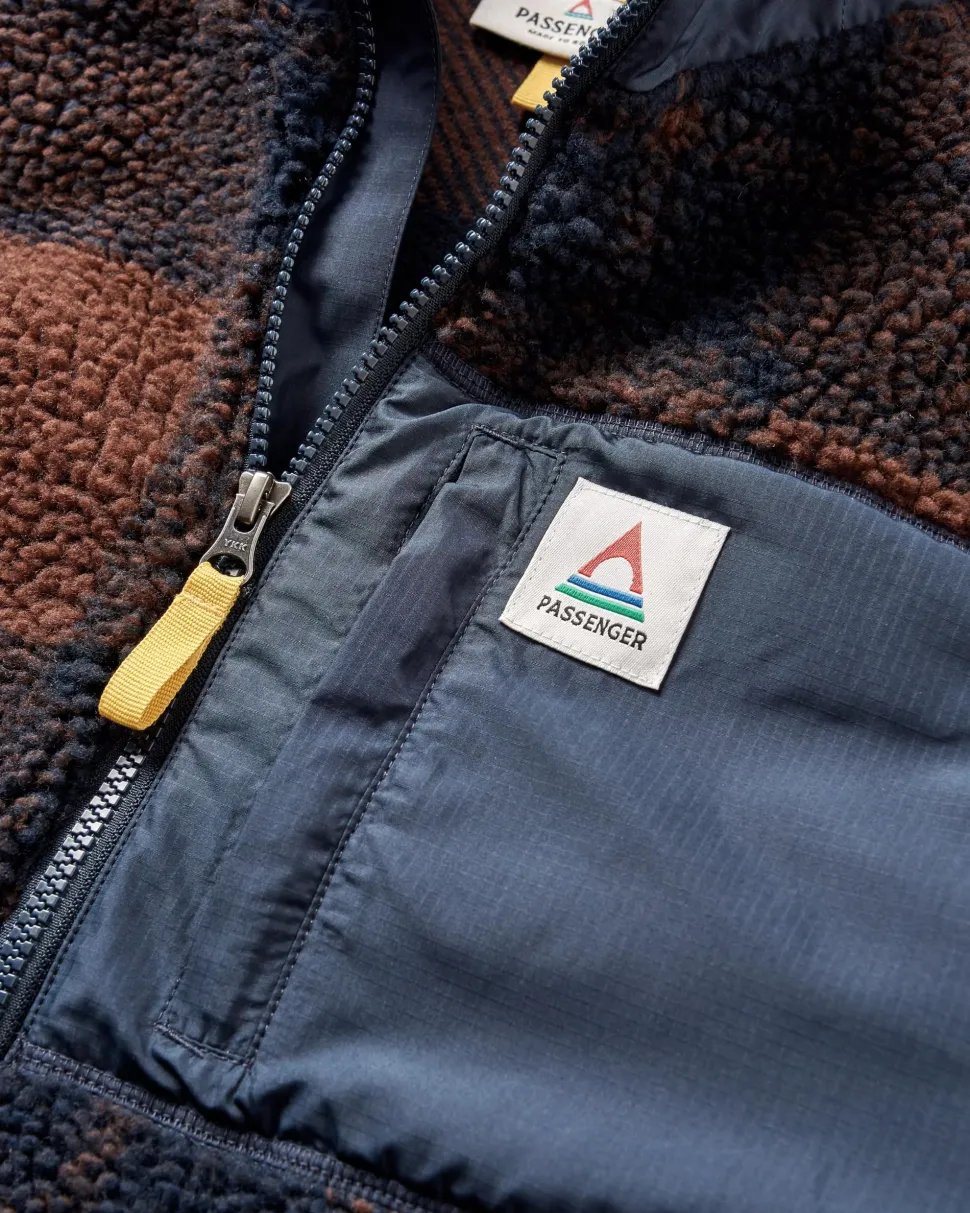 Offroad Recycled Sherpa 1/2 Zip Fleece
