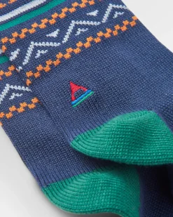 Organic Midweight Patterned Socks