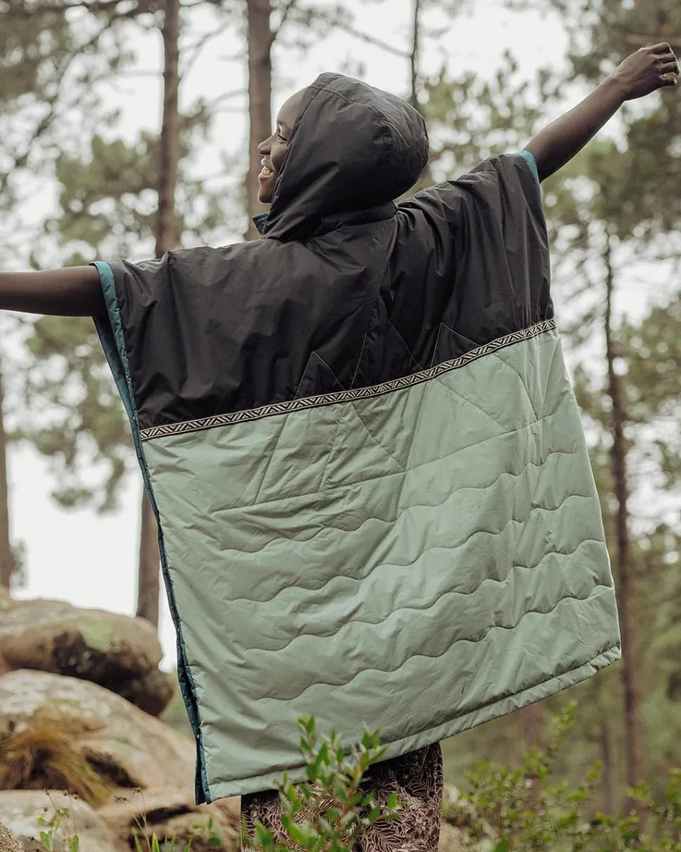 Outback Recycled Pull Over Changing Robe
