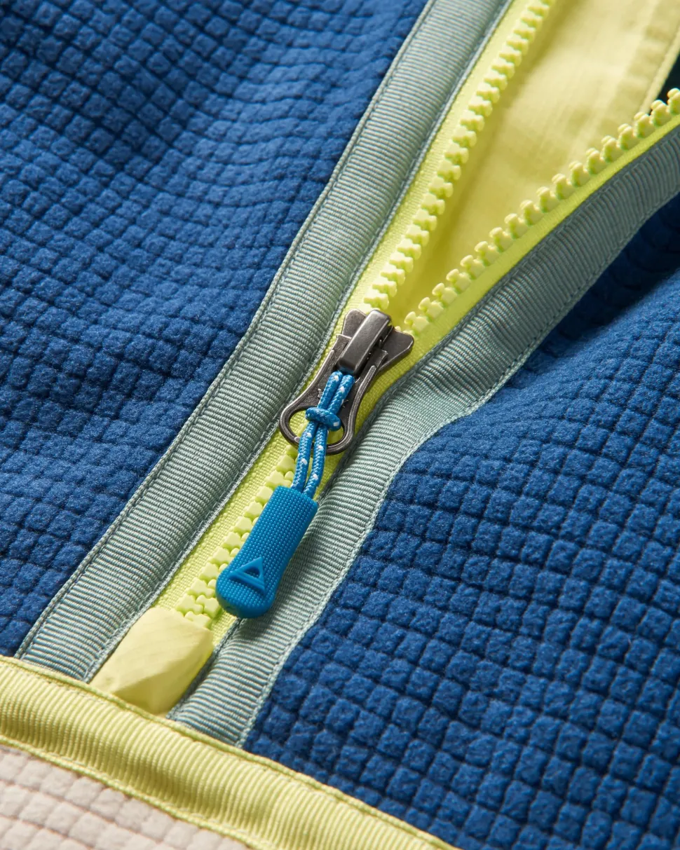 Overlook Recycled Grid Polar Fleece