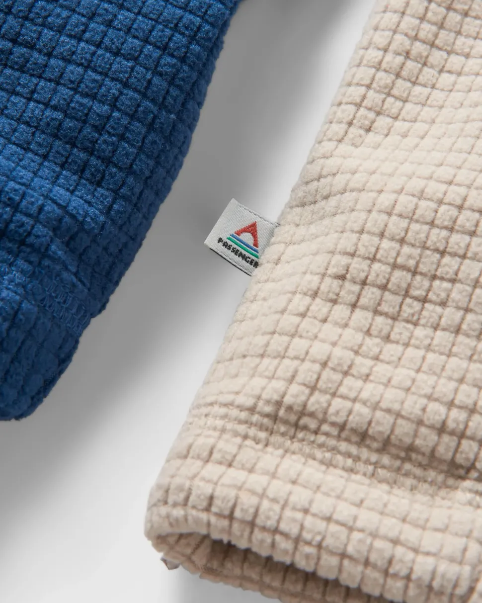 Overlook Recycled Grid Polar Fleece