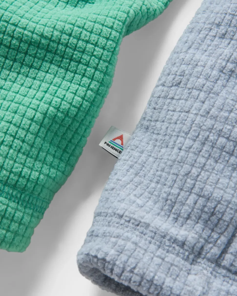 Overlook Recycled Grid Polar Fleece