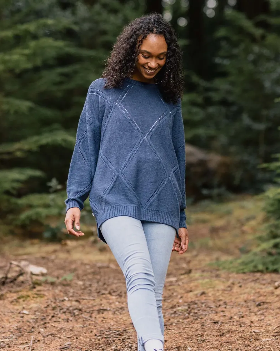 Palm Organic Oversized Knitted Jumper