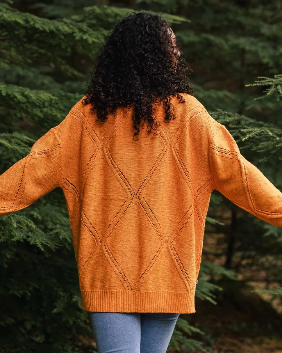 Palm Organic Oversized Knitted Jumper