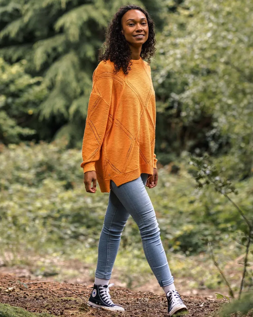 Palm Organic Oversized Knitted Jumper