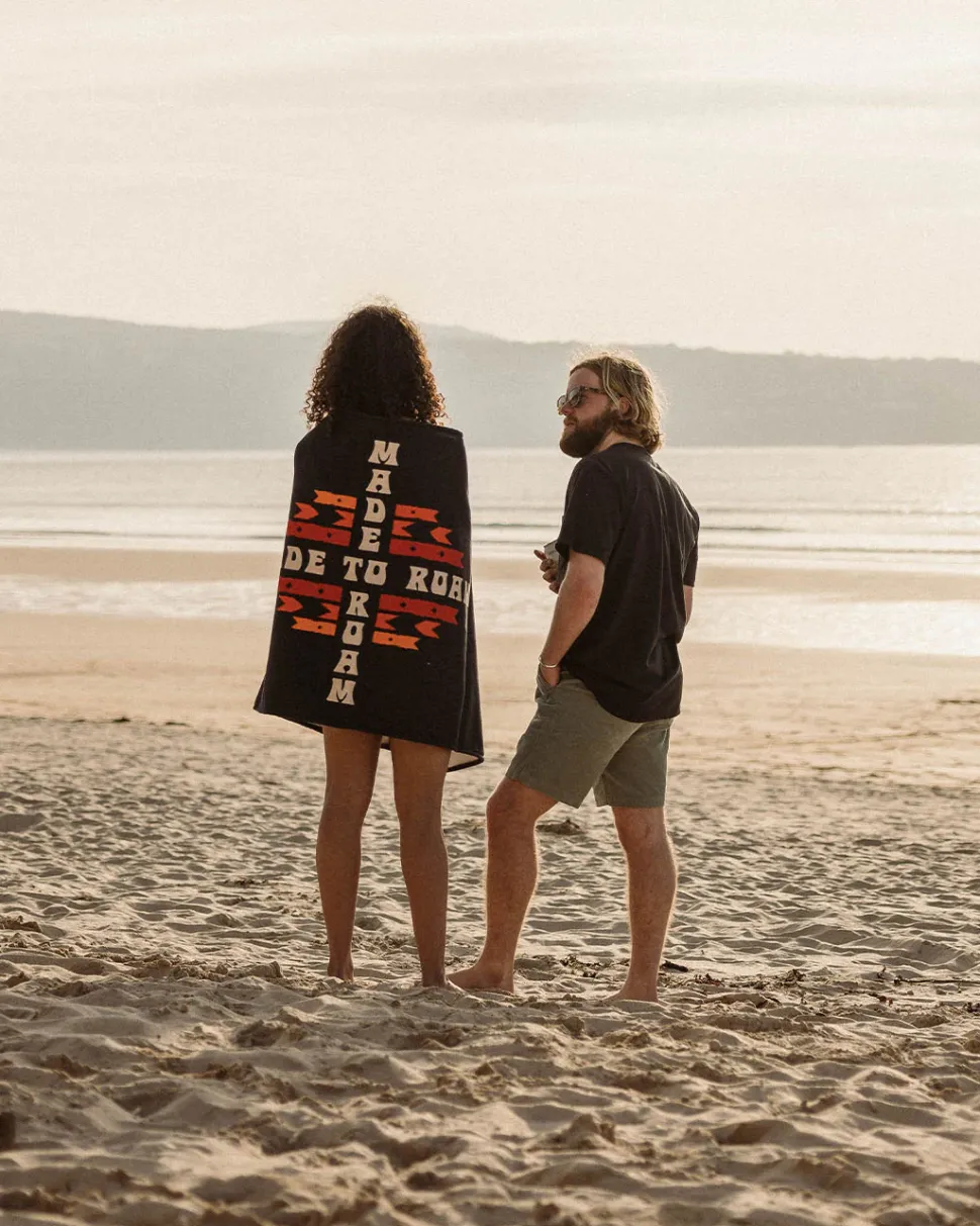 Portland Beach Recycled Towel
