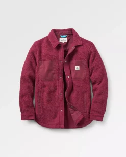 Rappel Recycled Sherpa Oversized Shirt