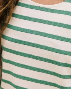 Sage Stripe Vest