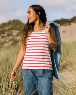 Sage Stripe Vest